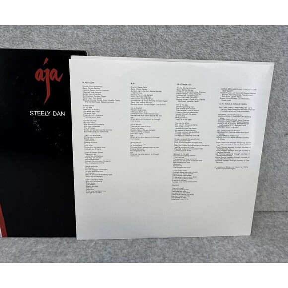 Steely Dan - AJA ABC Records ABCL 5225‎ 1977 Gatefold LP Vinyl Record Vintage - Picture 10 of 15